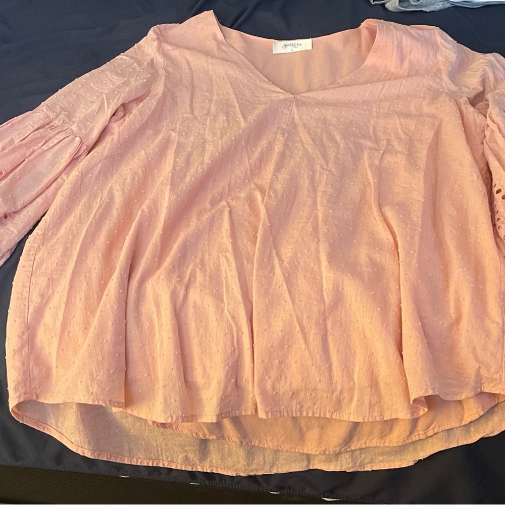 Pink top